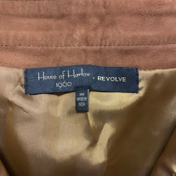 House of Harlow 1960 x REVOLVE Klara Suede Skirt - Picture 7 of 8